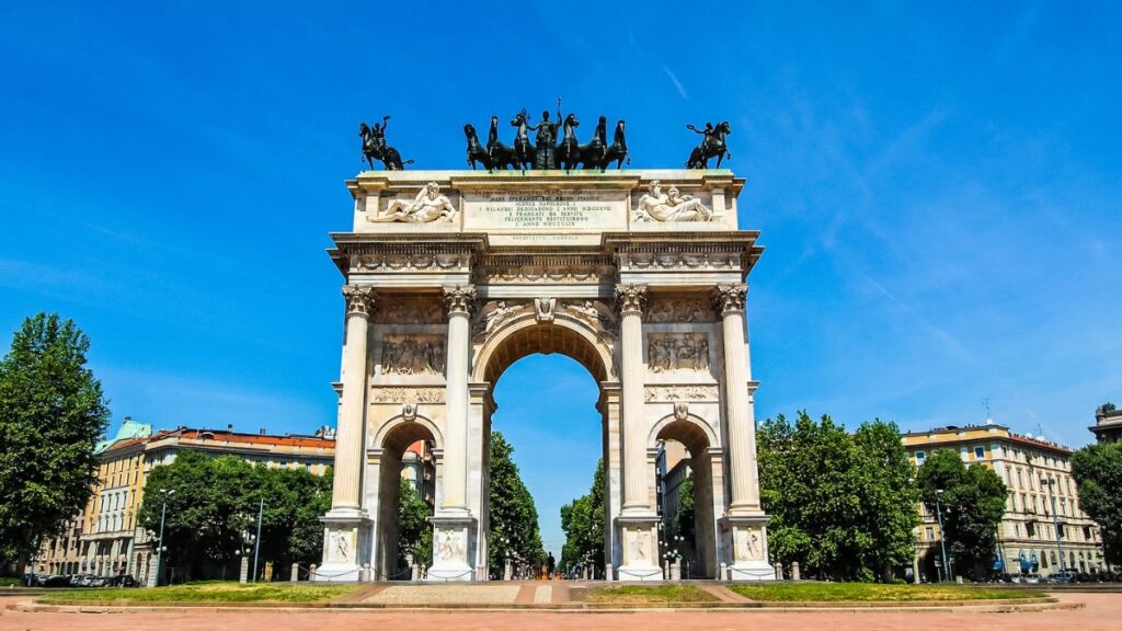 Arco della Pace em Milão