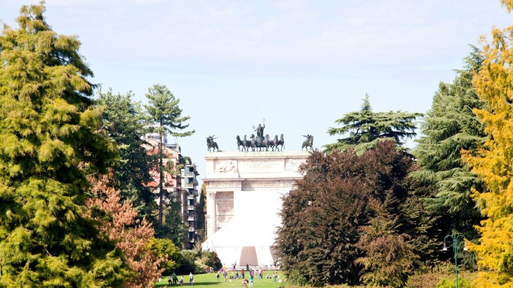 Parco Sempione em Milão